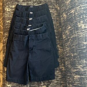 Lands End Bundle 6 of Crewcuts Navy Chino Shorts